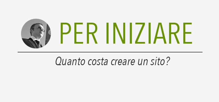 Quanto costa creare un sito