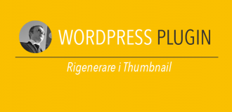 Rigenerare i thumbnail wordpress