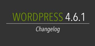 Wordpress 4.6.1 changelog